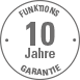 10 Jahre Funktionsgarantie